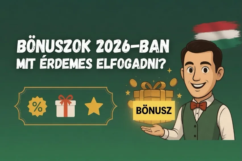 Kaszinó bónuszok 2026-ban: mit érdemes elfogadni